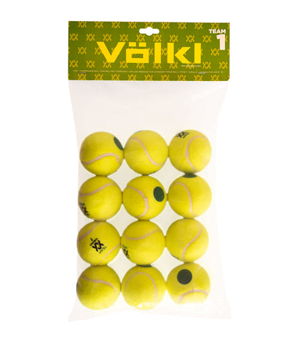 Team Ball 1 (Yellow/Green) 12 pc bag